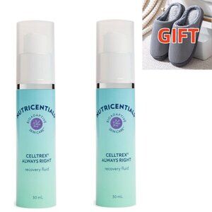 2 NUSKIN NUTRICENTIAL CELLTREX ALWAYS RIGHT recovery fluid +1 Cotton slippers#48